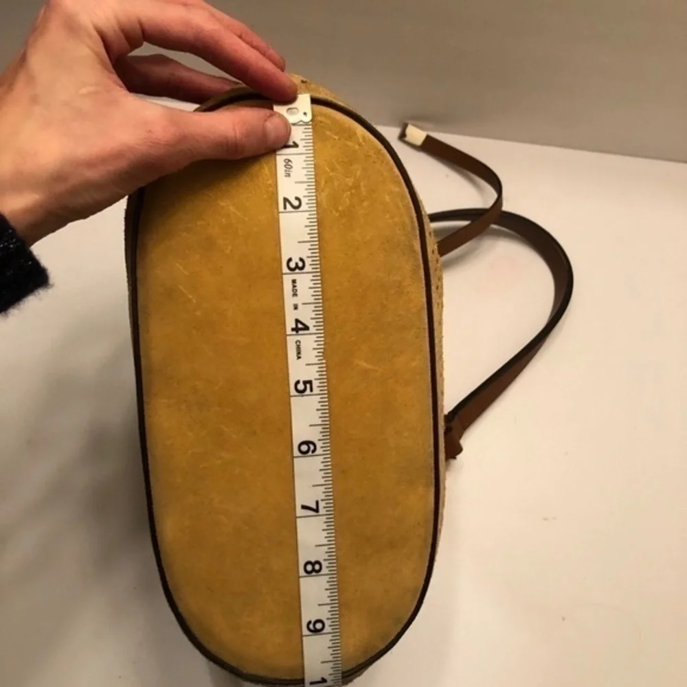 Michael kors collection suede Miranda tote bag